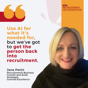 In this episode, Jane and Katy dive into the complex relationship between AI and human touch in the recruitment industry.
