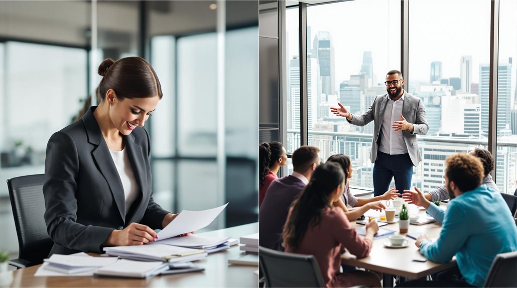 billing vs leadership roles