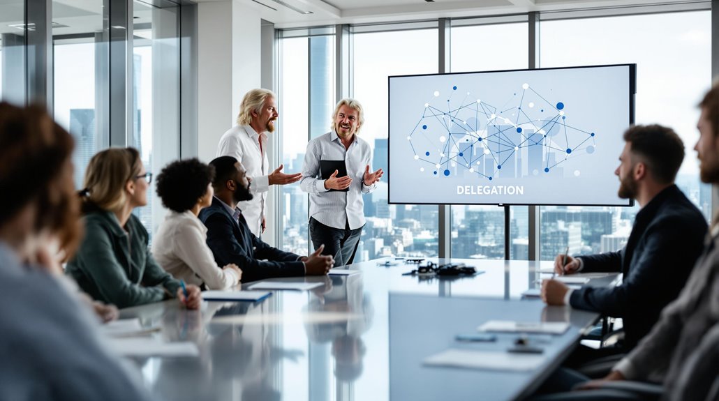 delegation strategies from branson